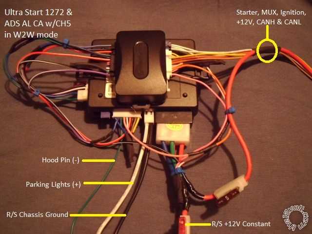 bulldog remote start wiring diagram