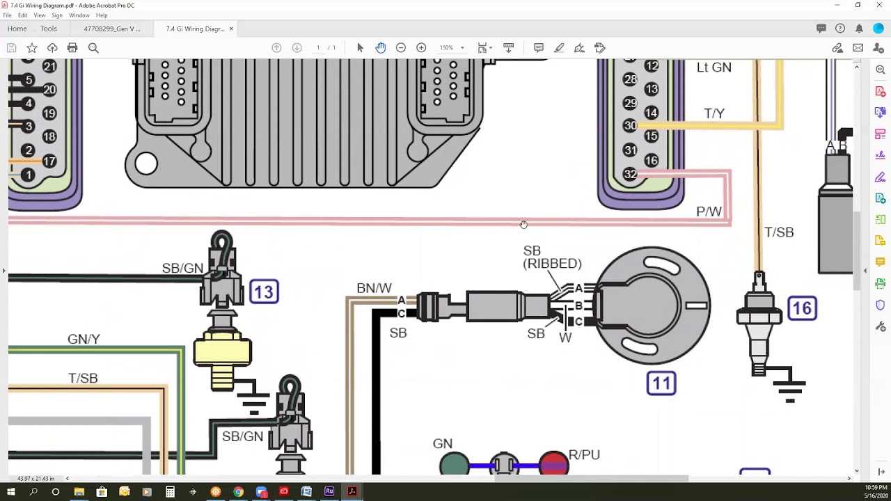 5.7 mercruiser wiring diagram