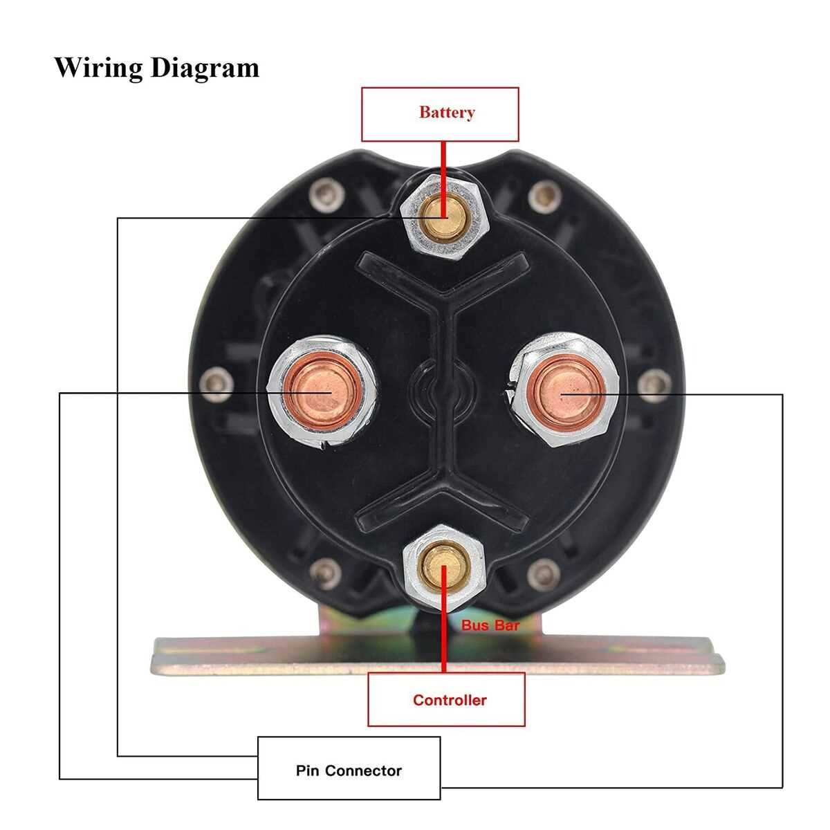 ezgo txt 48v 48 volt golf cart battery wiring diagram