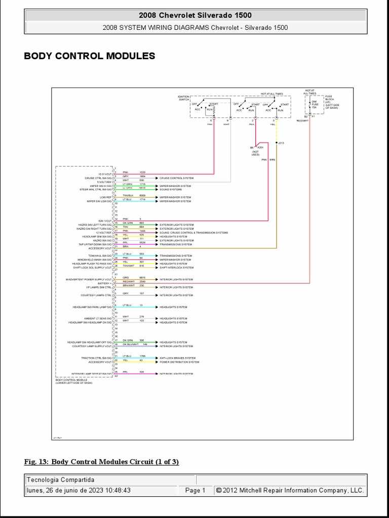 2008 silverado radio wiring diagram