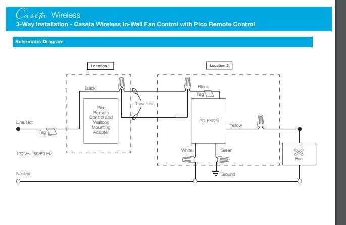 lutron caseta 3 way switch wiring diagram