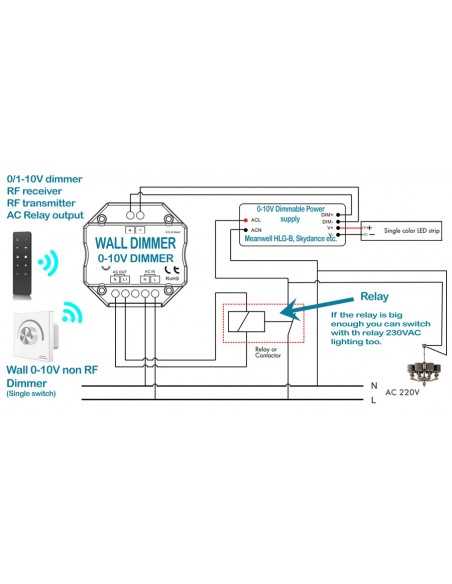 led dimmer switch wiring diagram