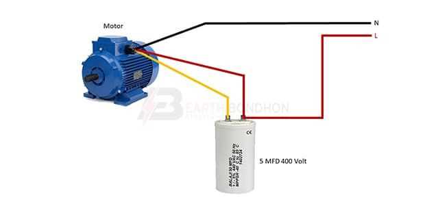 3 wire ac motor wiring diagram