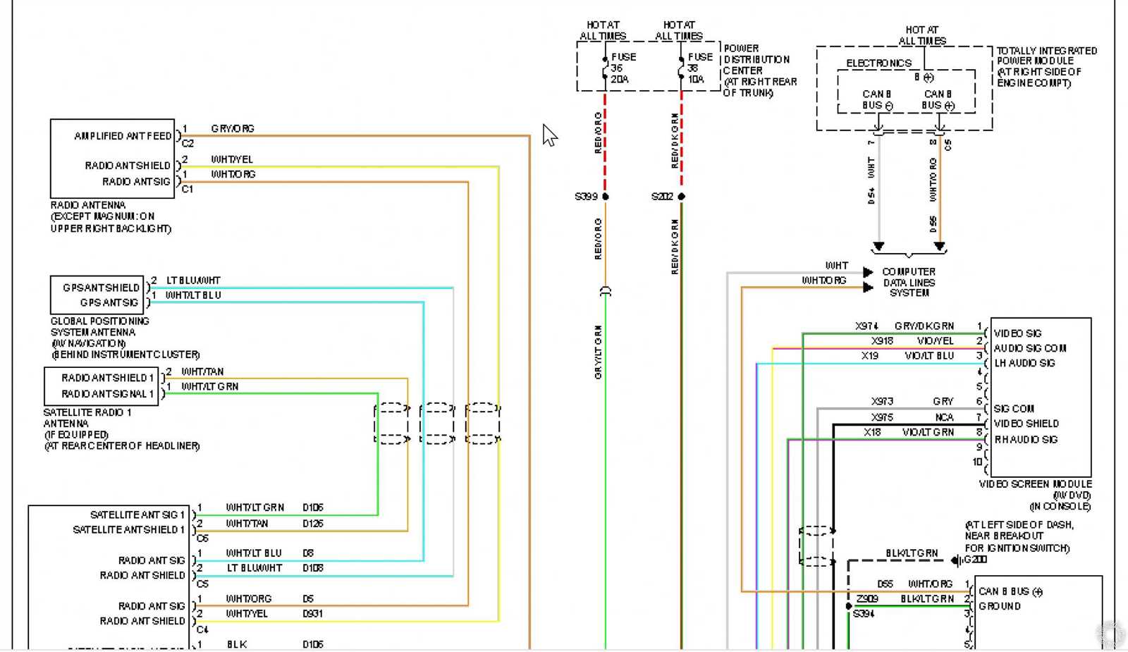 2014 dodge challenger radio wiring diagram