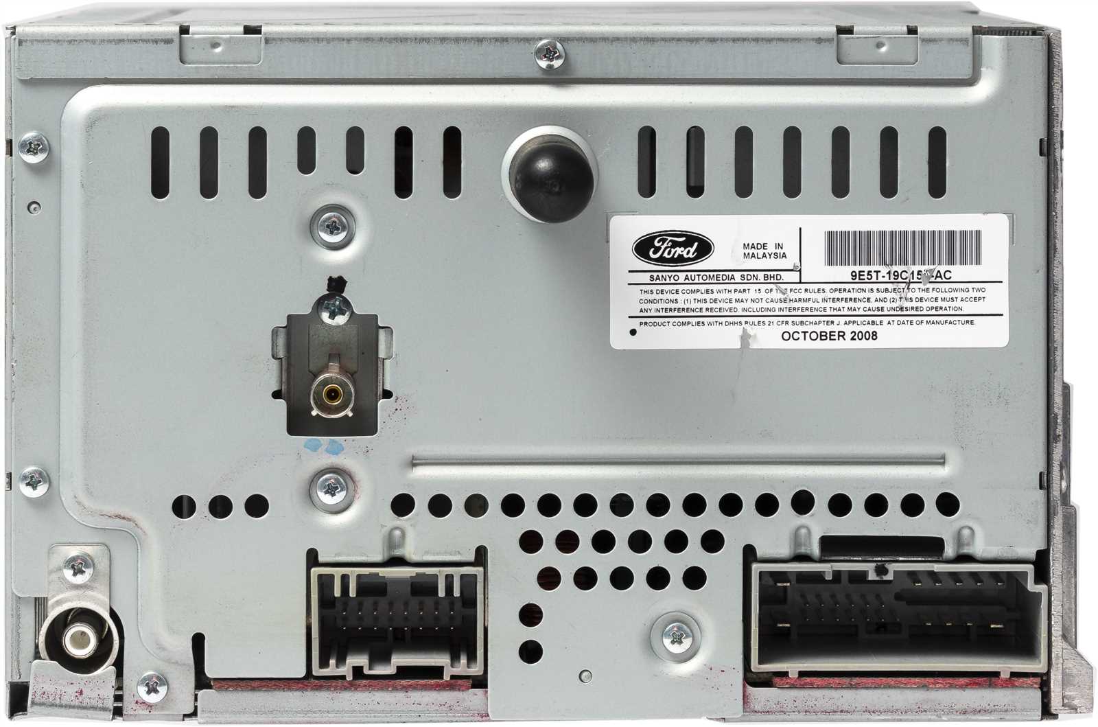 2012 ford fusion radio wiring diagram