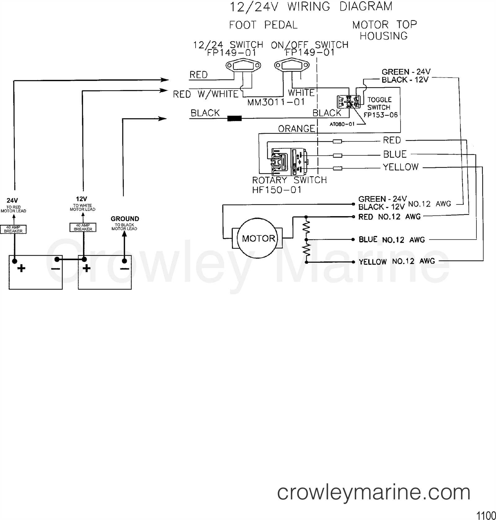 wiring diagram 24 volt trolling motor