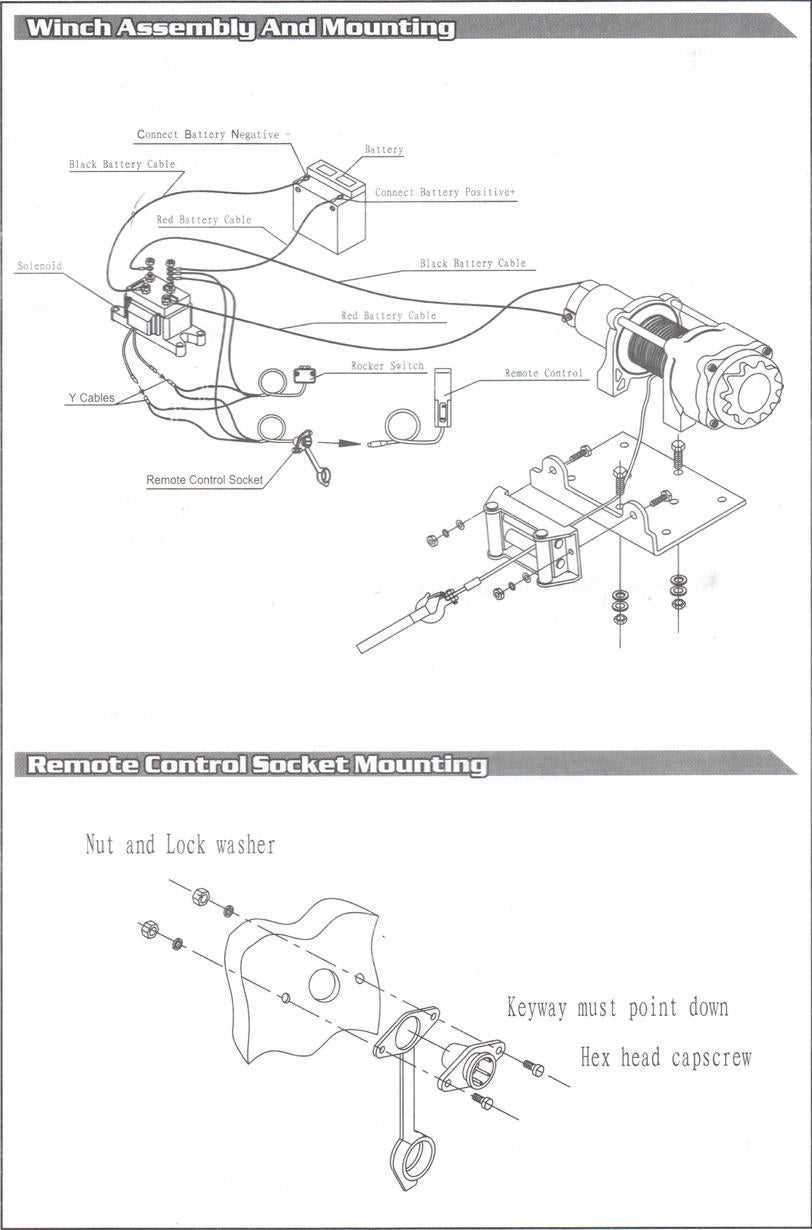 wiring diagram for a warn winch