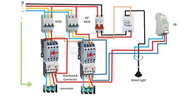 wiring diagram 3 phase motor