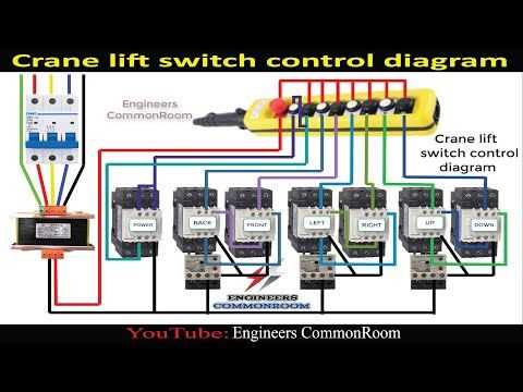 3 phase electric hoist wiring diagram