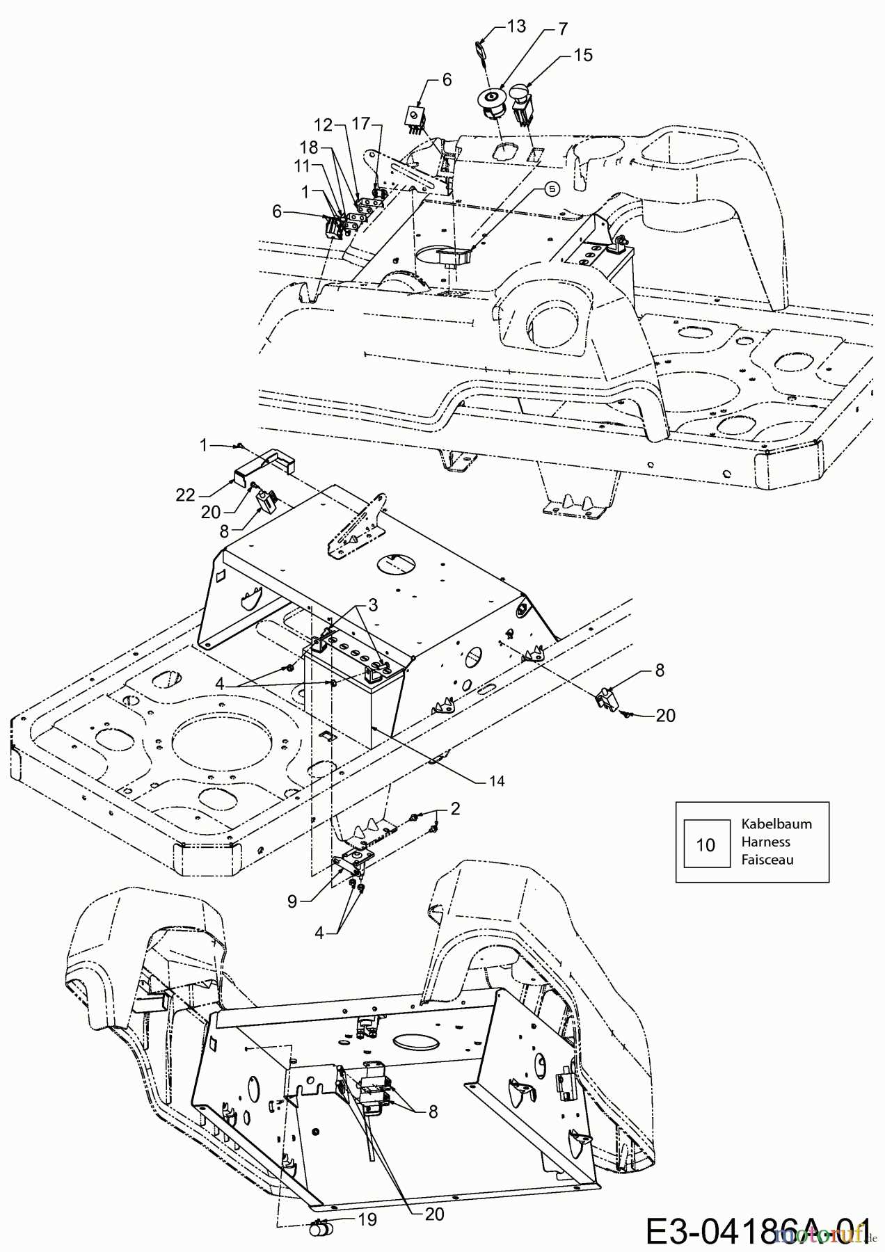 cub cadet wiring diagram