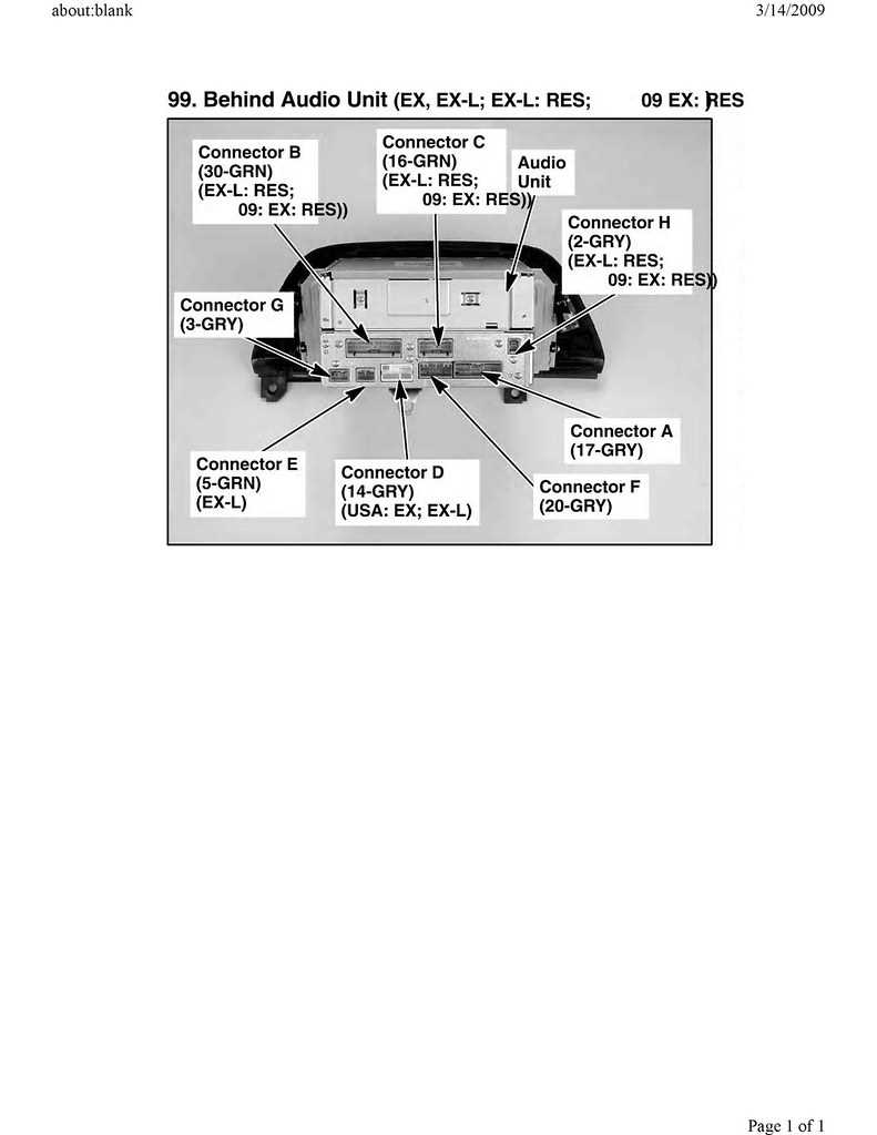 2006 honda odyssey wiring diagram