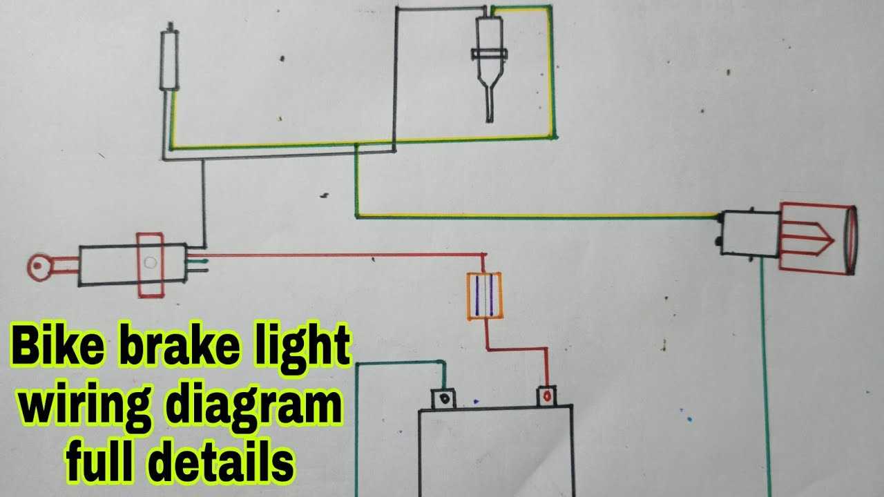 motorcycle brake light wiring diagram