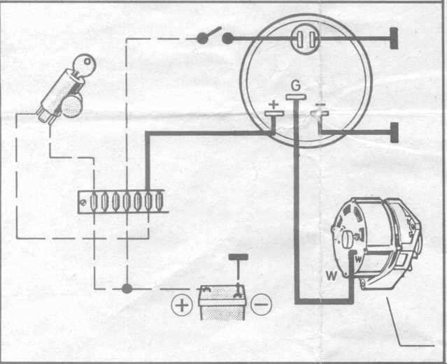 diesel tachometer wiring diagram