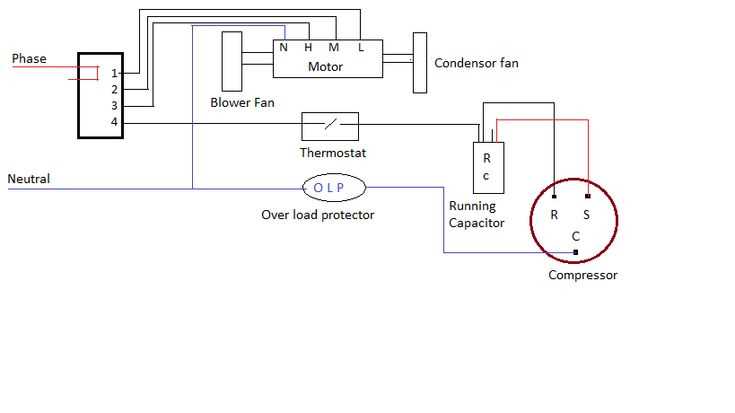 wiring diagram for ge air conditioner