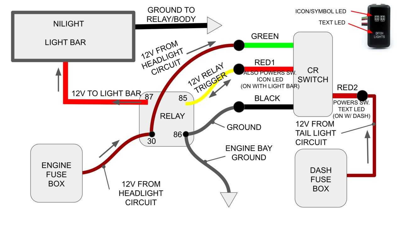 nilight switch wiring diagram