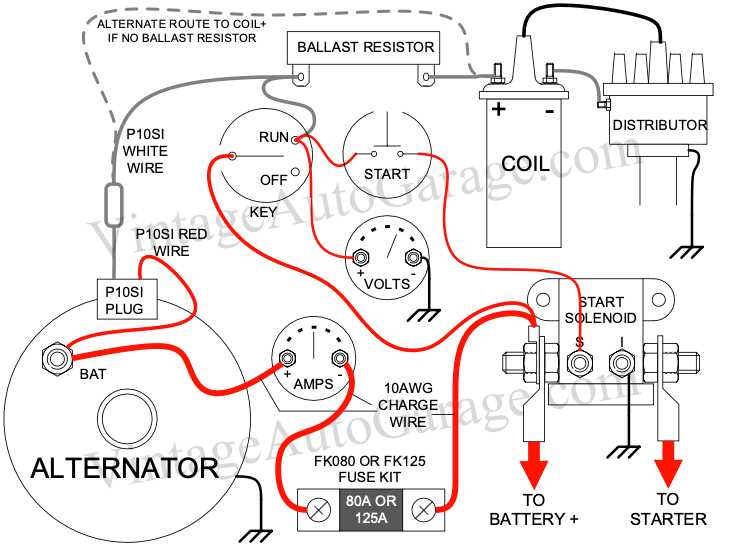 wiring diagram for a gm 3 wire alternator