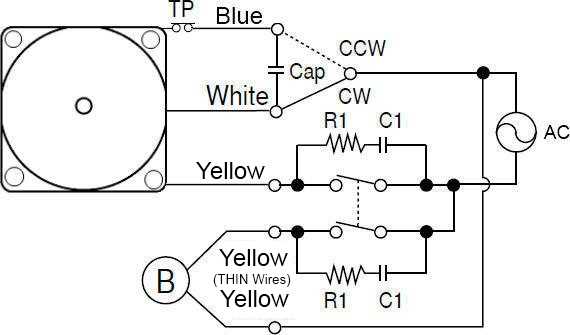 ac motor wiring diagram