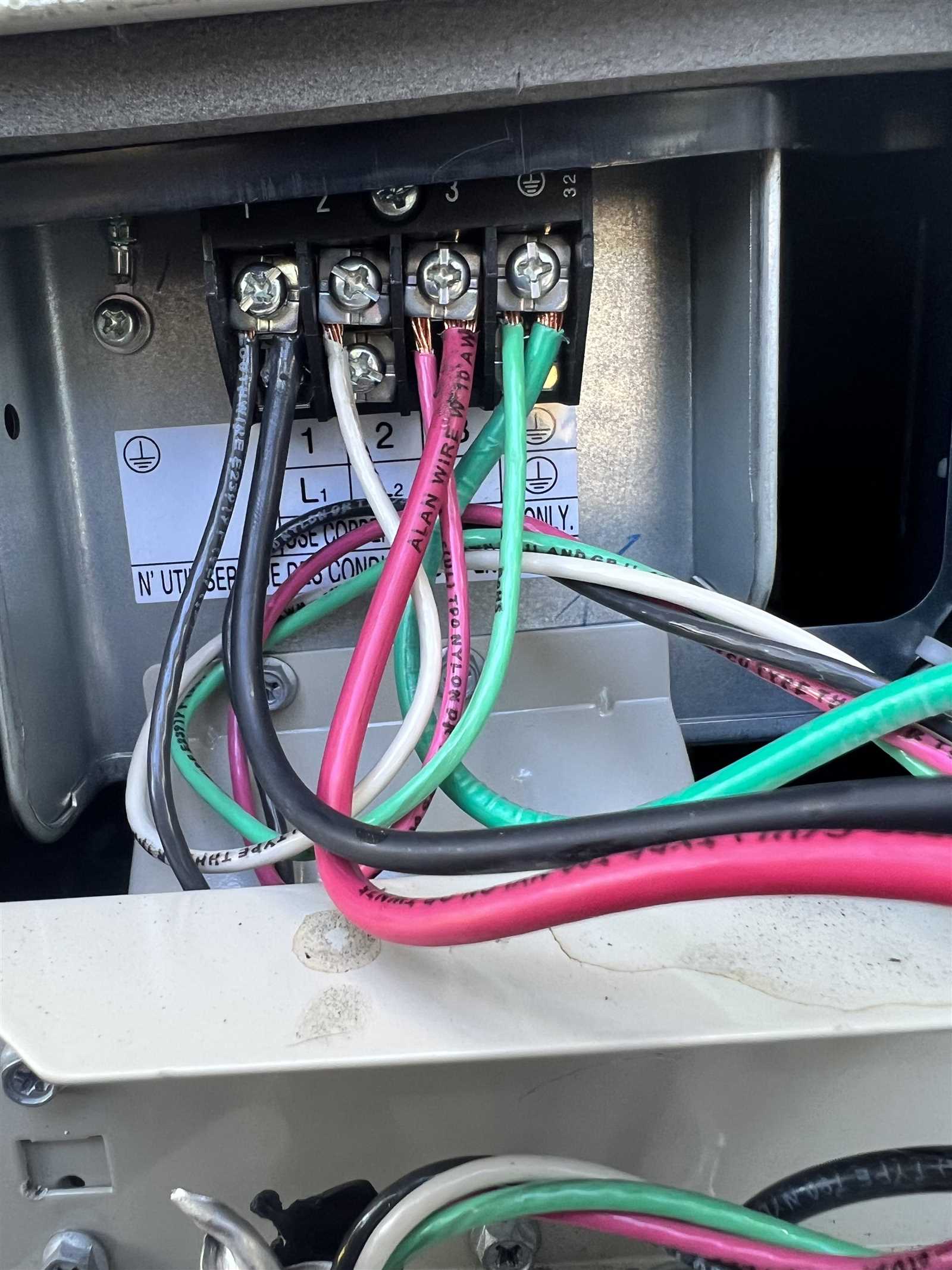 daikin mini split wiring diagram