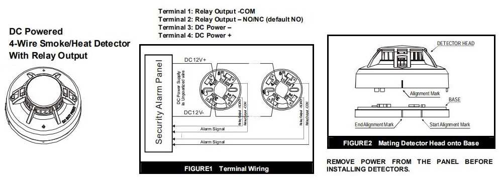 wiring diagram for smoke detectors