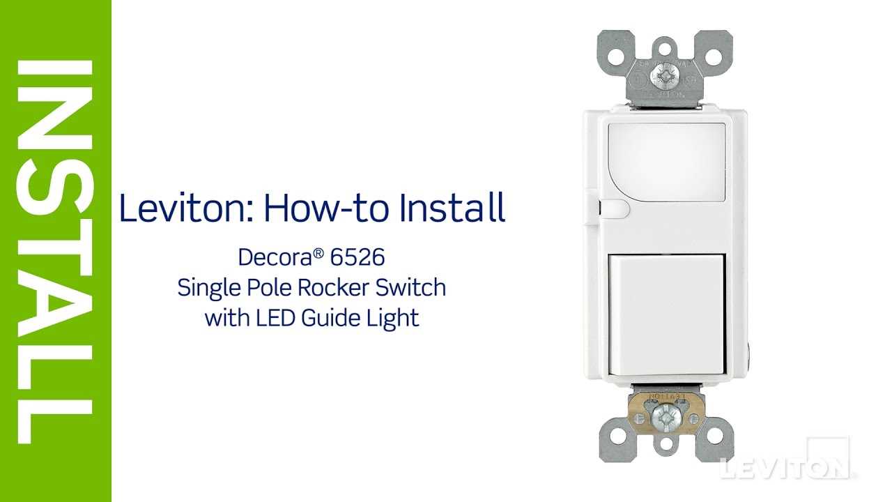 leviton combination switch and pilot light wiring diagram