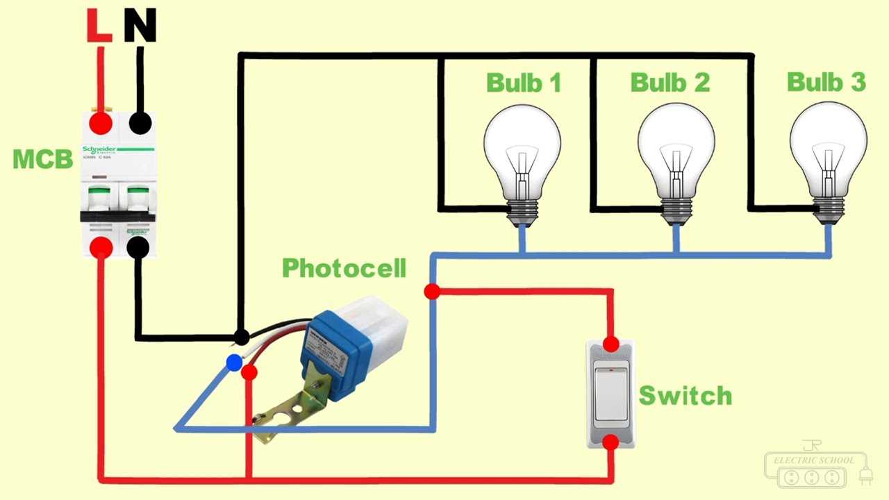 outdoor lamp post wiring diagram