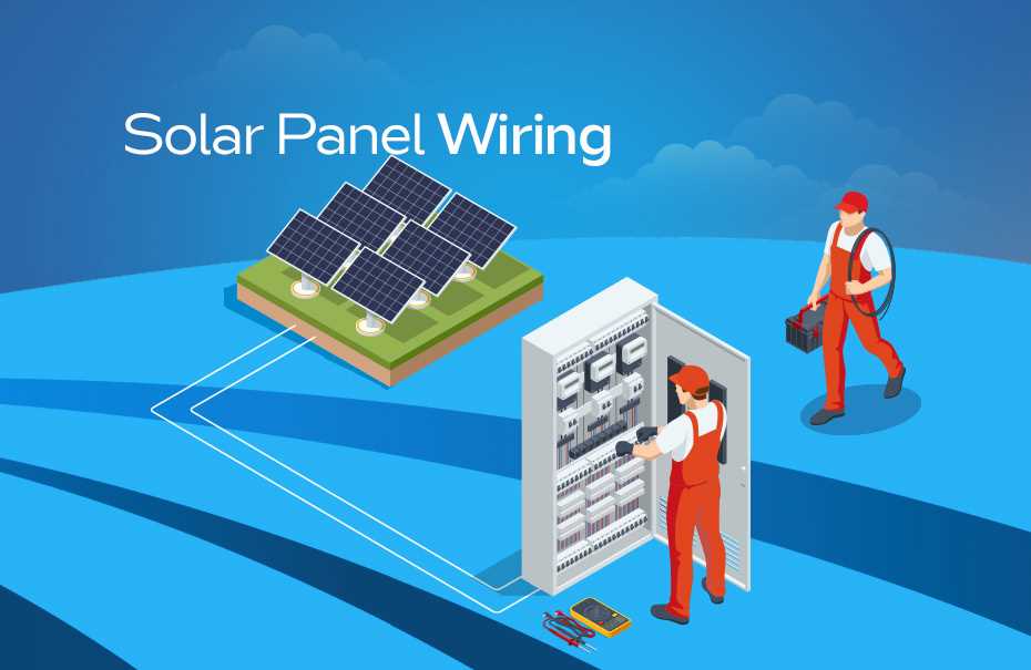 wiring diagram for solar panels