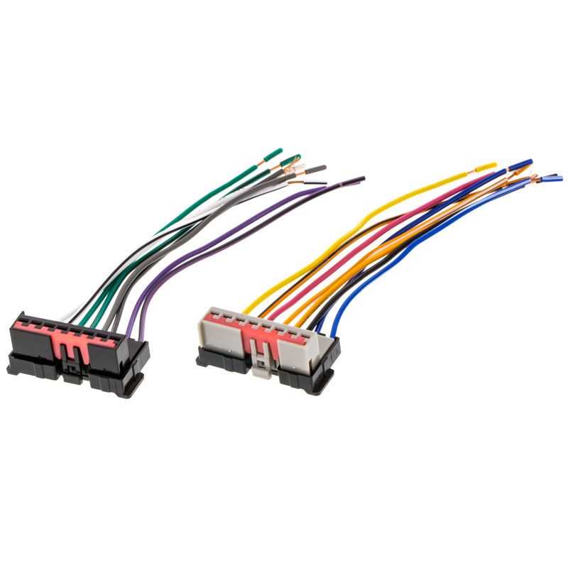 harness diagram mercedes radio wiring color codes