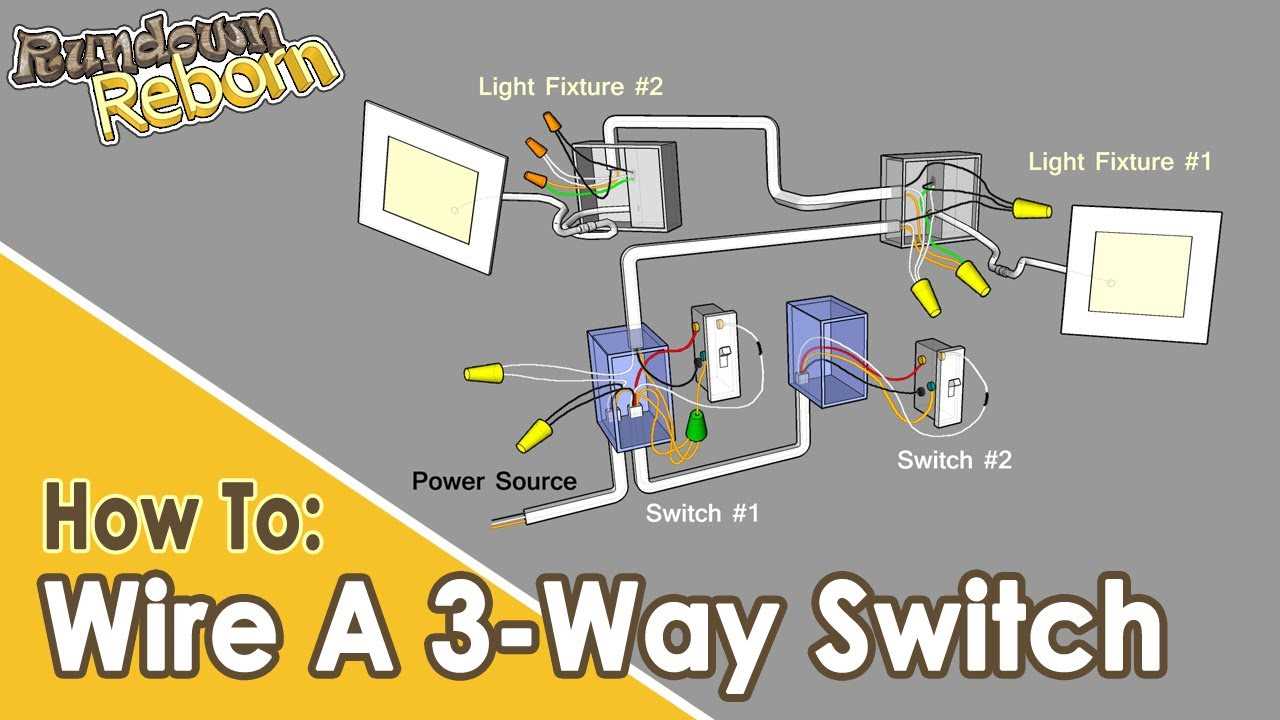 4 way switch wiring diagram light middle