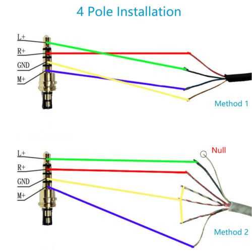 audio jack wiring diagram