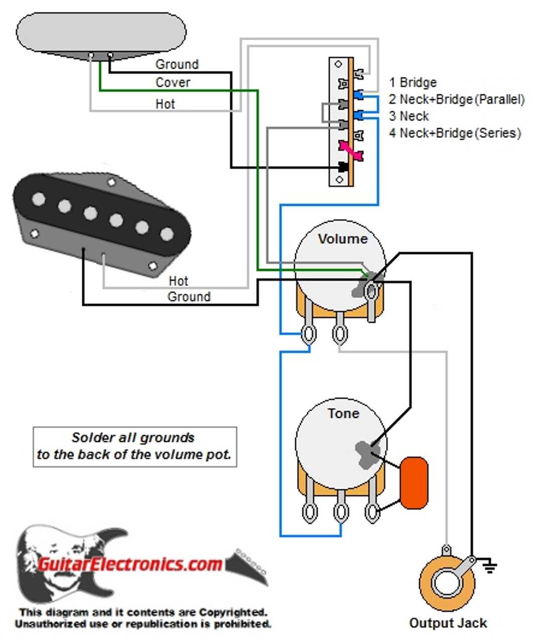 telecaster wiring diagram 4 way switch