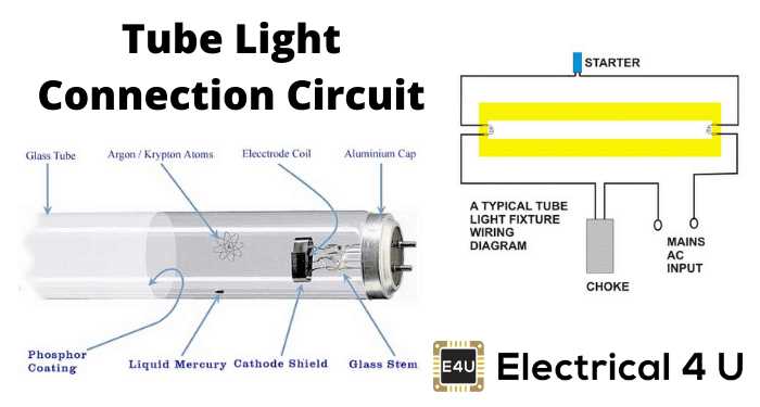 fluorescent bulb wiring diagram