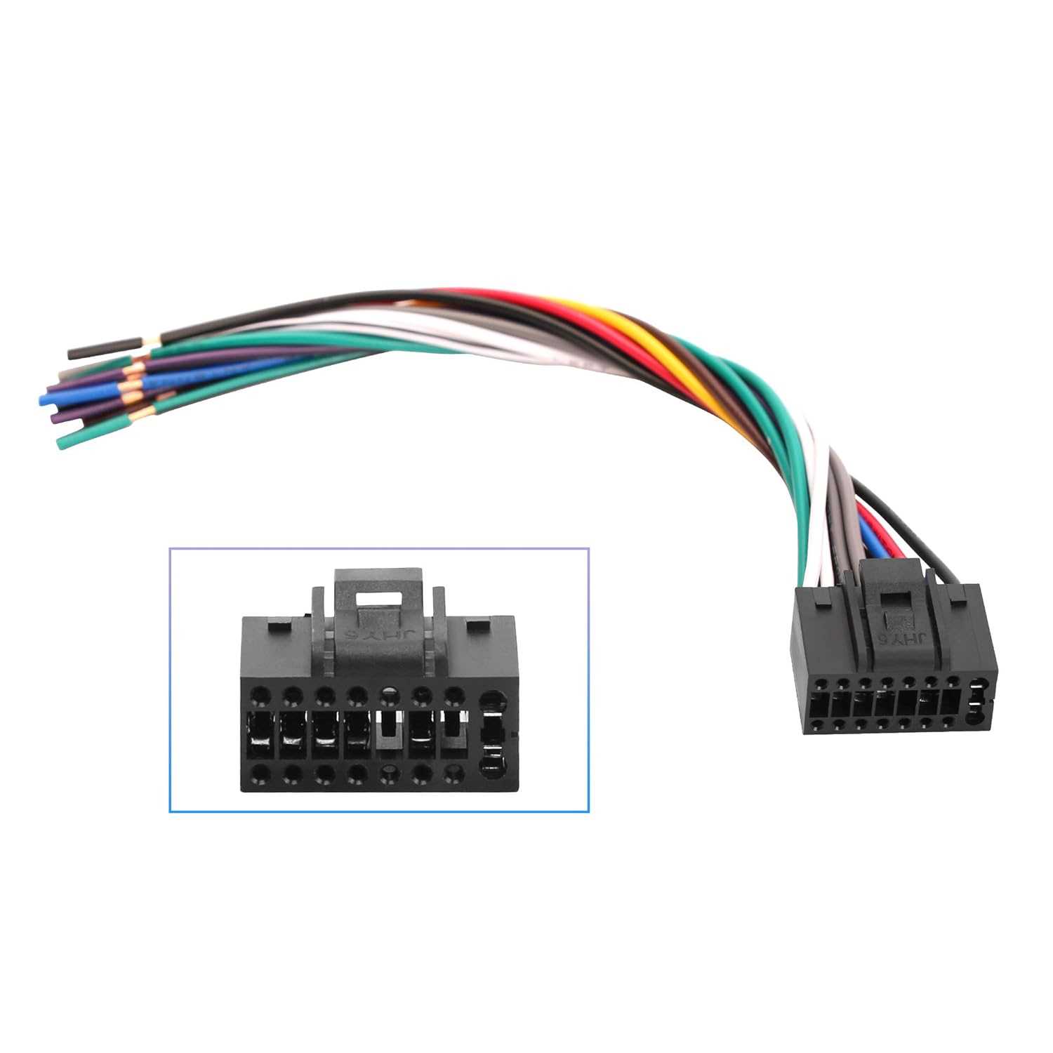 kenwood 16 pin wiring harness diagram