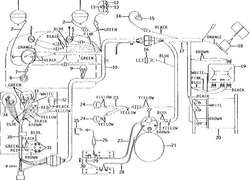 john deere 4020 starter wiring diagram