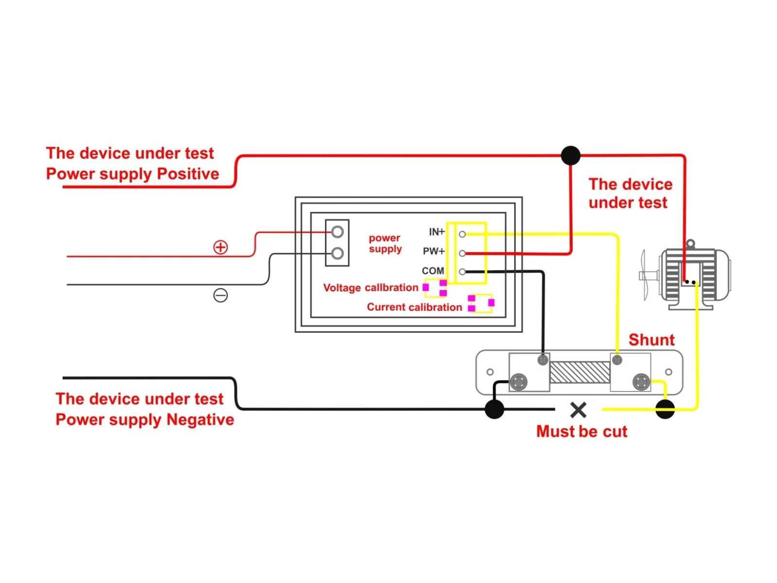 voltage meter wiring diagram