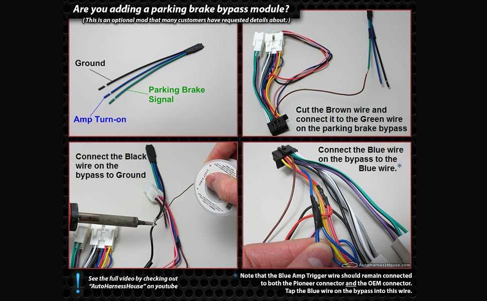 pioneer dmh w2770nex wiring diagram