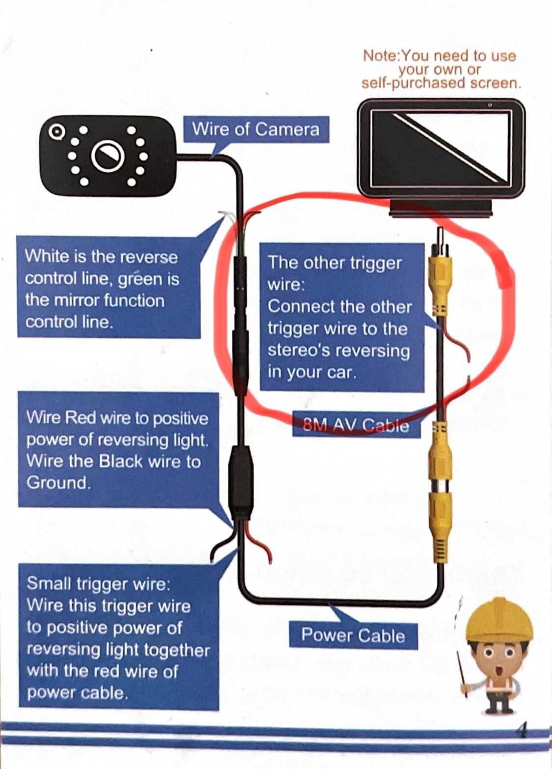 wiring diagram backup camera wiring schematic