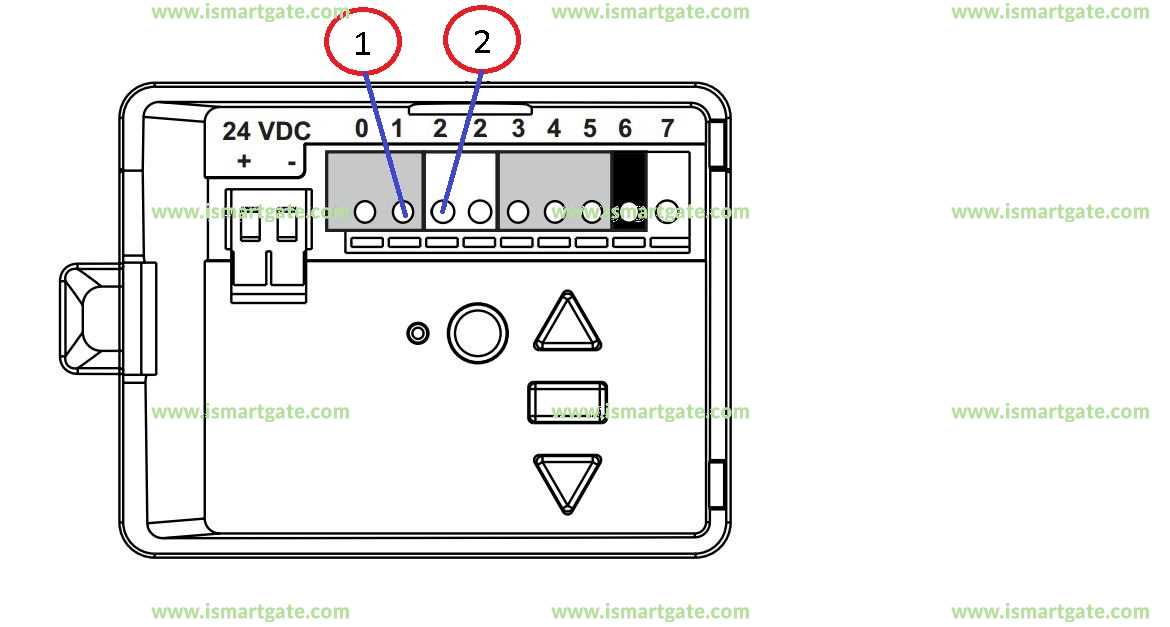 liftmaster sensor wiring diagram