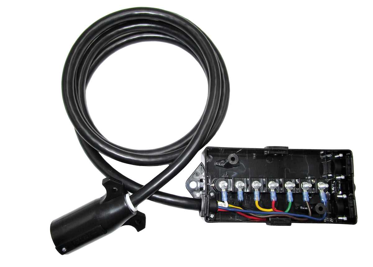 pollak 7 way trailer connector wiring diagram