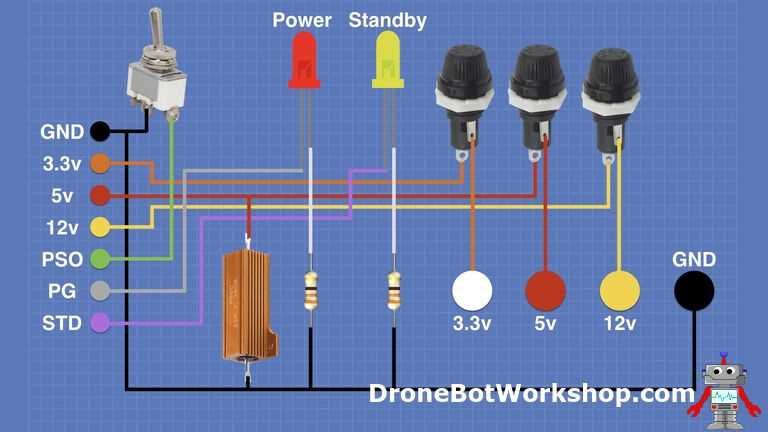 power supply wiring diagram