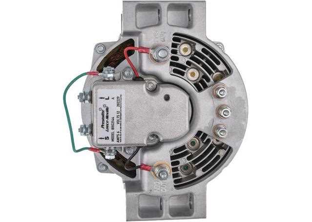 prestolite alternator wiring diagram