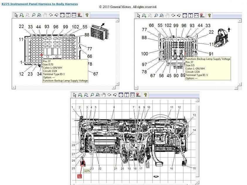 wiring diagram for rear view camera