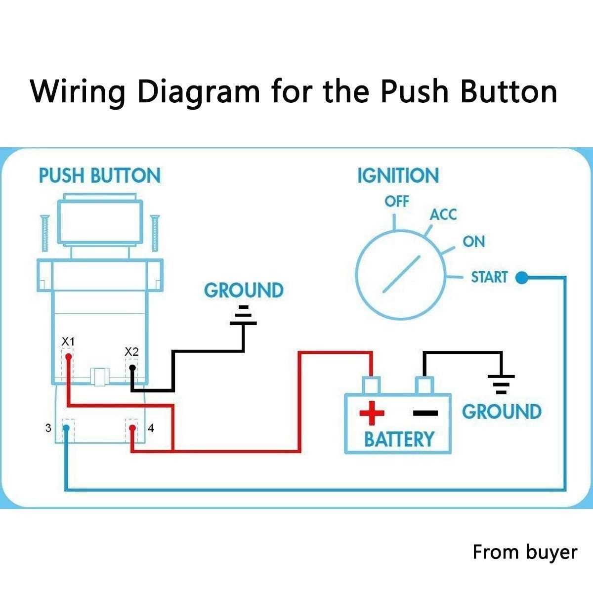 push button start wiring diagram