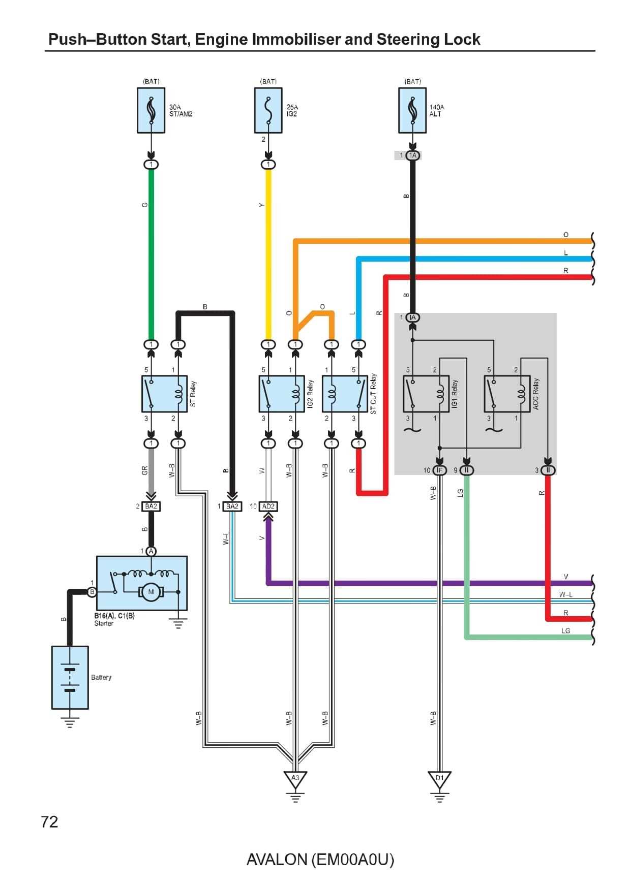 push button switch wiring diagram