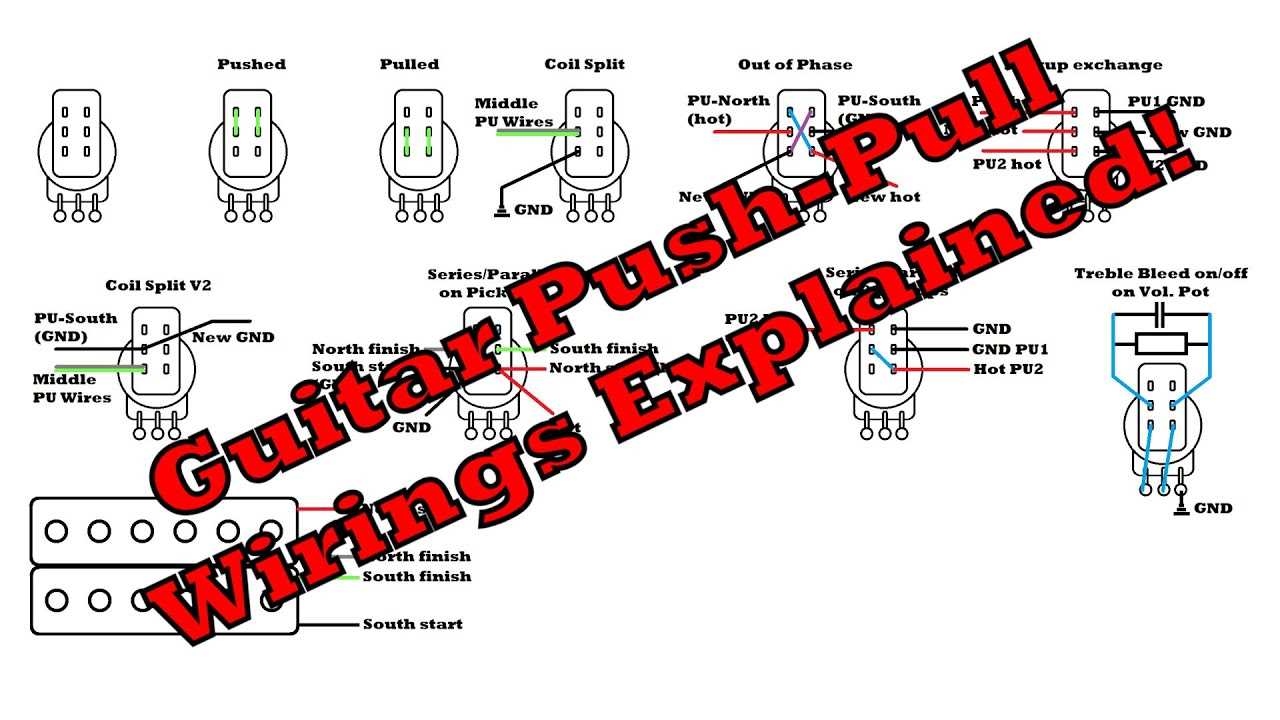 push pull pot wiring diagram