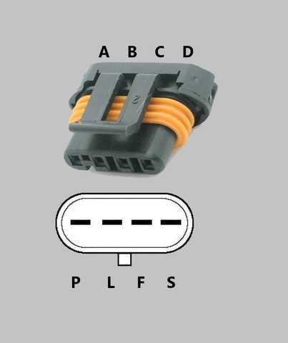 gm 4 pin alternator wiring diagram