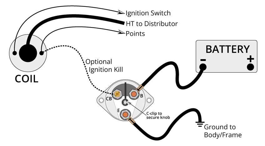 battery isolator switch wiring diagram