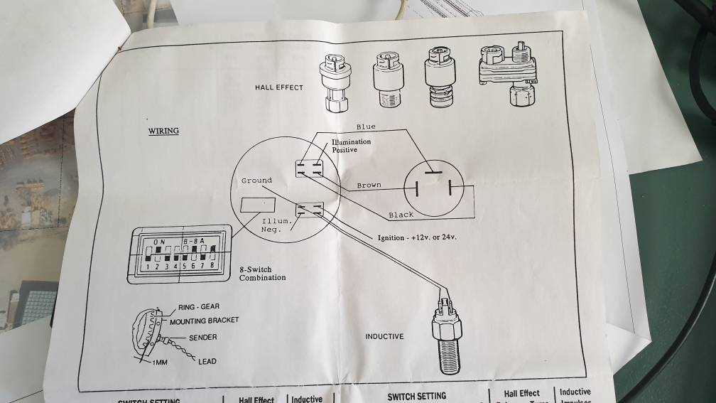 2 wire speed sensor wiring diagram