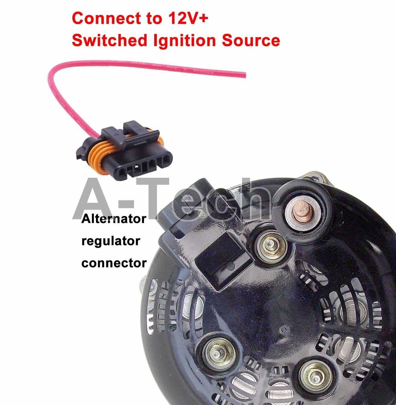 wiring diagram for chevy alternator