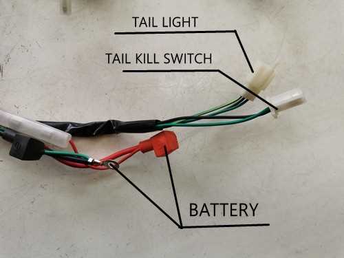 wiring diagram 110cc chinese atv