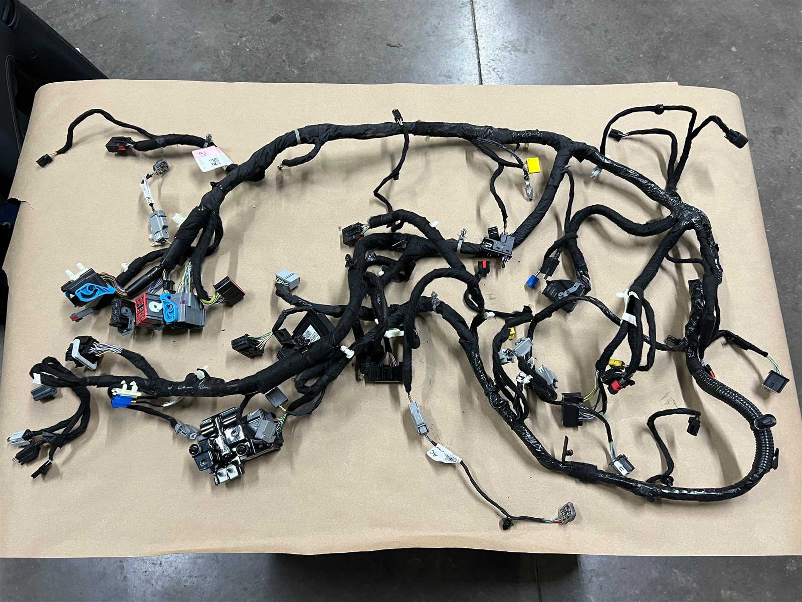 mustang wiring harness diagram